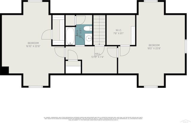 5772 Greensboro Way, Gladwin, MI 48624 - view of room layout
