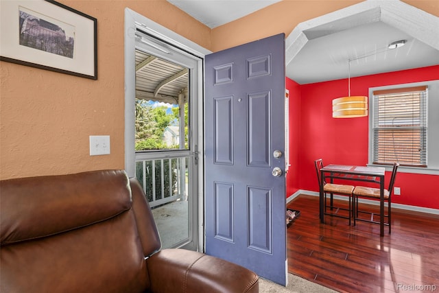 26752 Blackmar Ave, Warren, MI 48091 - entryway with wood finished floors and baseboards