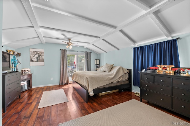 26752 Blackmar Ave, Warren, MI 48091 - bedroom with dark wood finished floors and a ceiling fan