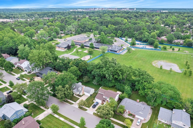 1507 Dicken Dr, Ann Arbor, MI 48103 - aerial perspective of suburban area