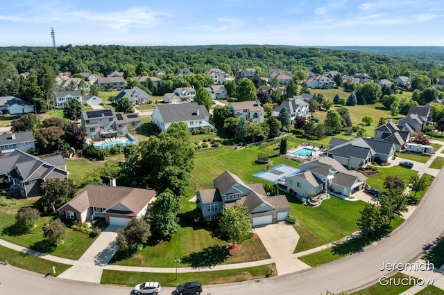 5322 S Silverstone Dr NE, Comstock Park, MI 49321 - aerial view of residential area