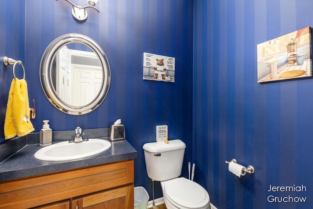 5322 S Silverstone Dr NE, Comstock Park, MI 49321 - half bath with toilet and vanity
