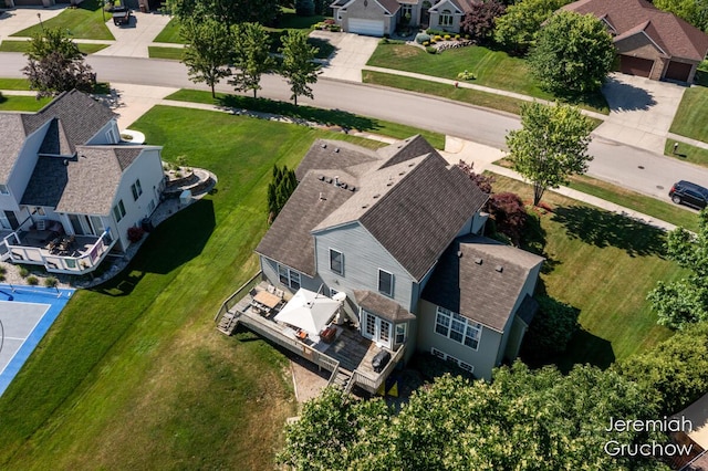 5322 S Silverstone Dr NE, Comstock Park, MI 49321 - aerial perspective of suburban area