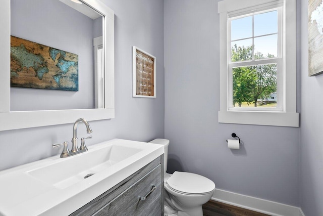 1560 Marksbury Ct, Byron Center, MI 49315 - bathroom featuring vanity and wood finished floors