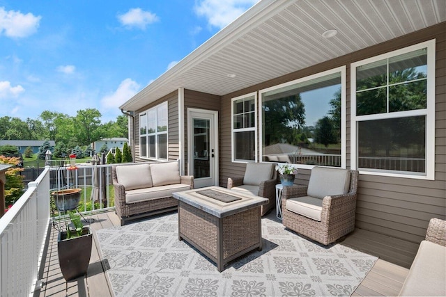 1560 Marksbury Ct, Byron Center, MI 49315 - view of patio featuring outdoor lounge area