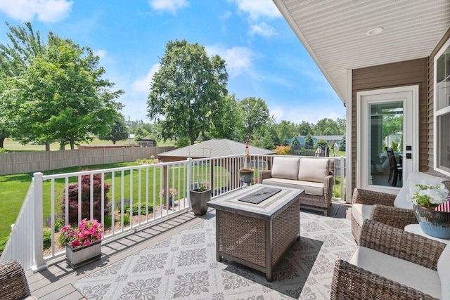 1560 Marksbury Ct, Byron Center, MI 49315 - view of patio / terrace with an outdoor living space