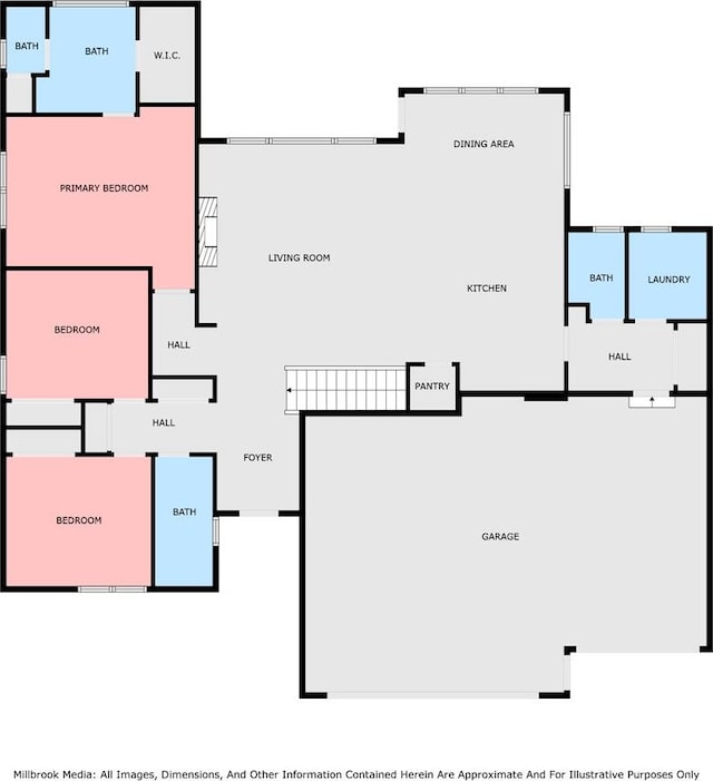 1560 Marksbury Ct, Byron Center, MI 49315 - view of property floor plan