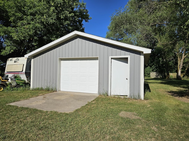 8991 W 1 Mile Rd, Hesperia, MI 49421 - view of detached garage