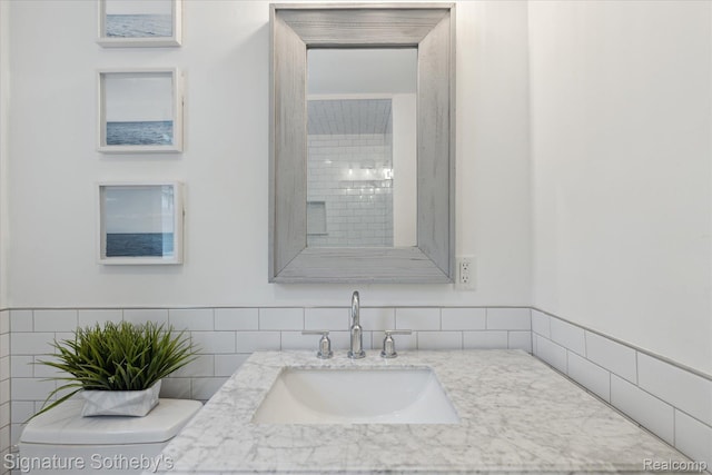 4294 N E Torch Lake Dr, Central Lake, MI 49622 - bathroom with toilet and vanity