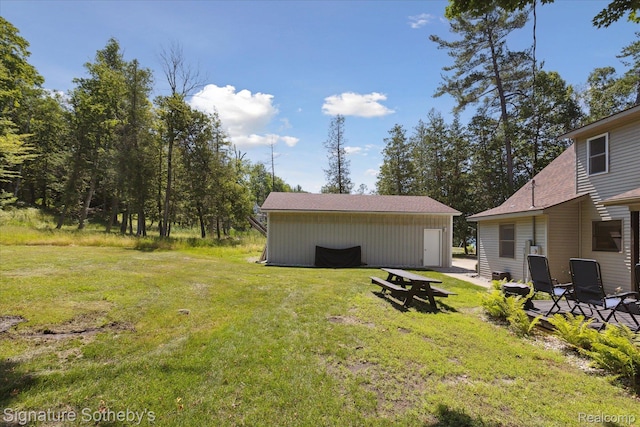 4294 N E Torch Lake Dr, Central Lake, MI 49622 - view of green lawn