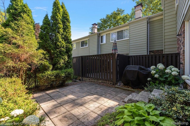 1982 Wickham St, Royal Oak, MI 48073 - view of patio / terrace with grilling area