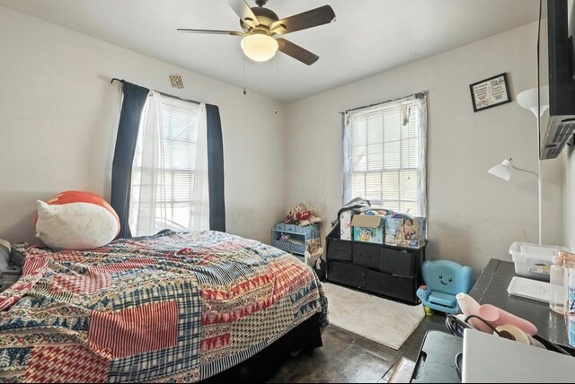 1079 Hurd Ave, Benton Harbor, MI 49022 - bedroom with a ceiling fan