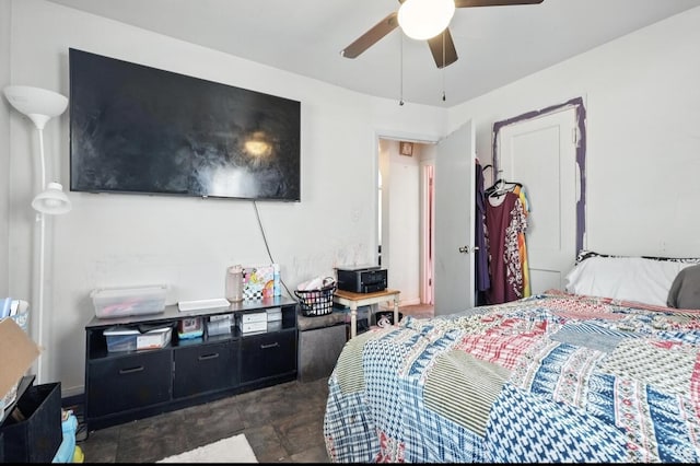 1079 Hurd Ave, Benton Harbor, MI 49022 - bedroom with ceiling fan