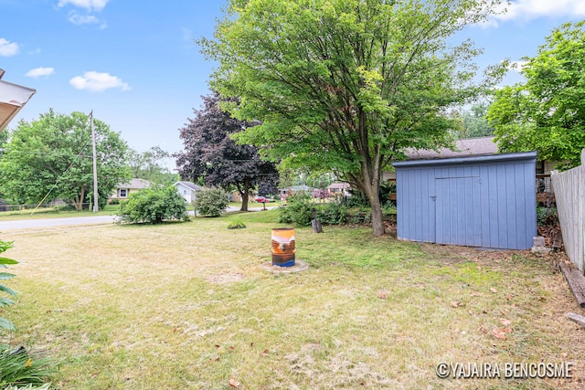 2751 Valley Ave NW, Grand Rapids, MI 49544 - view of yard featuring a shed