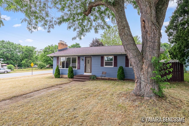 2751 Valley Ave NW, Grand Rapids, MI 49544 - single story home featuring a chimney and a shingled roof