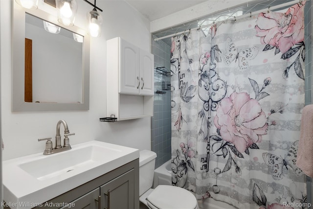 9428 Oak St, Taylor, MI 48180 - bathroom featuring vanity and shower / tub combo
