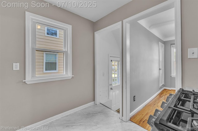 9624 Columbia, Redford, MI 48239 - hall featuring baseboards