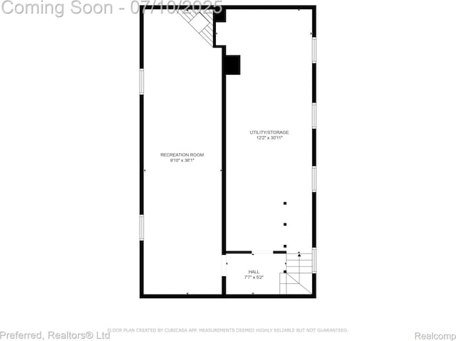 9624 Columbia, Redford, MI 48239 - view of floor plan / room layout
