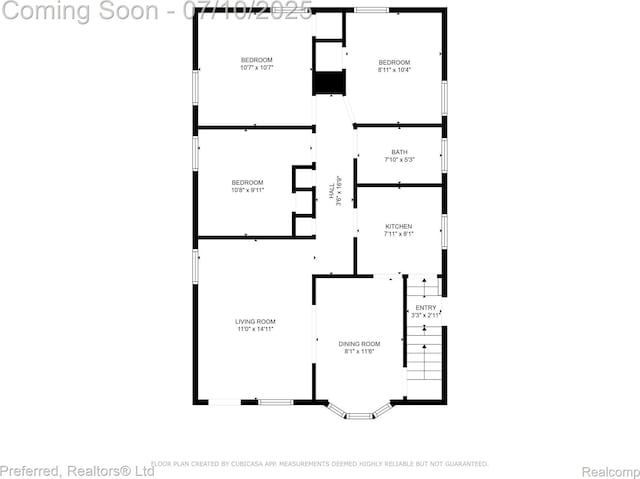 9624 Columbia, Redford, MI 48239 - view of home floor plan