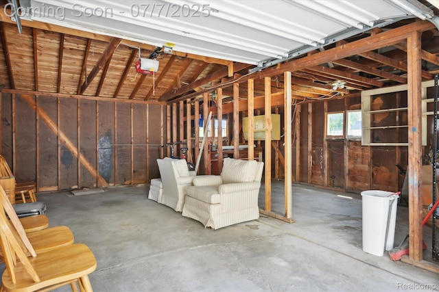 18735 Valade St, Riverview, MI 48193 - garage with a garage door opener