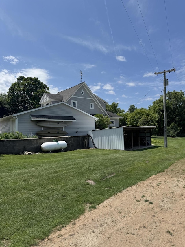 3338 Abbey Rd, Hart, MI 49420 - view of green lawn