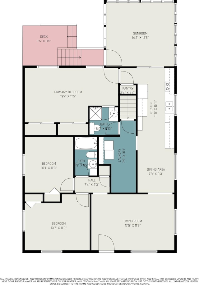 816 Malta St NE, Grand Rapids, MI 49503 - view of room layout