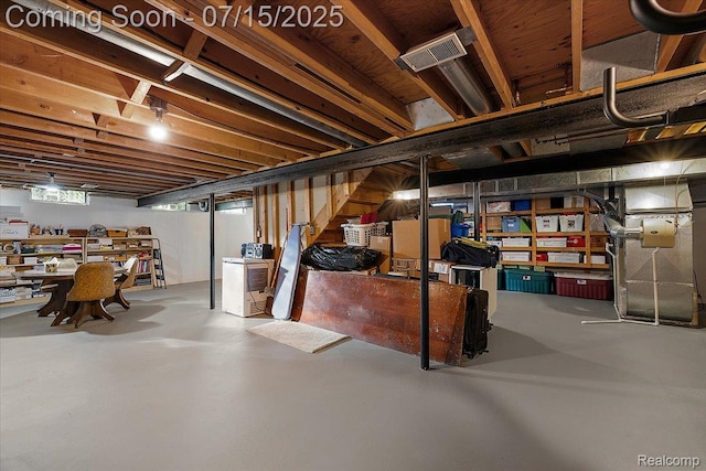 4516 Cahill Dr, Troy, MI 48098 - basement featuring heating unit