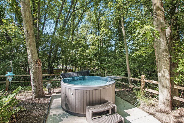 488 Solace Way S, Haven, MI 49090 - view of yard with a hot tub