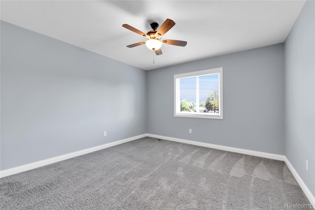 343 Hidden Riv E, Holly, MI 48442 - empty room with ceiling fan and carpet