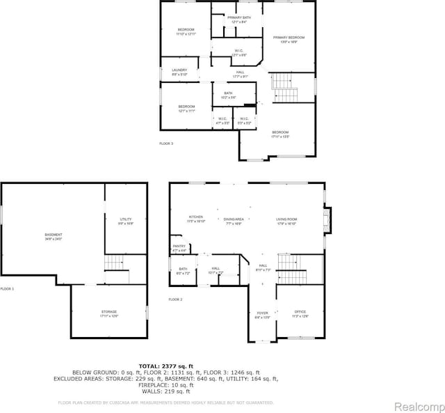 343 Hidden Riv E, Holly, MI 48442 - view of floor plan / room layout
