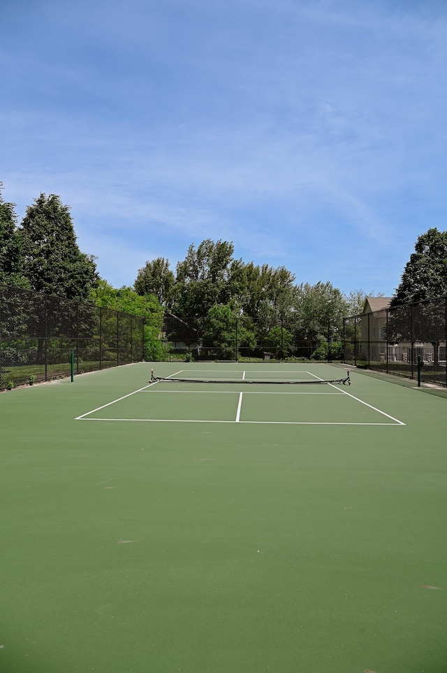 706 N Dockside Cir, Suttons Bay, MI 49682 - view of tennis court with community basketball court
