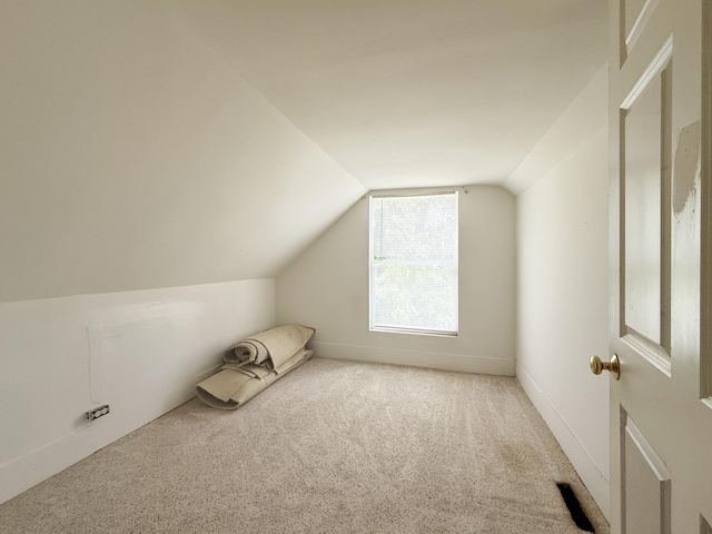 207 W Railroad St, Dowagiac, MI 49047 - bonus room featuring carpet floors and vaulted ceiling