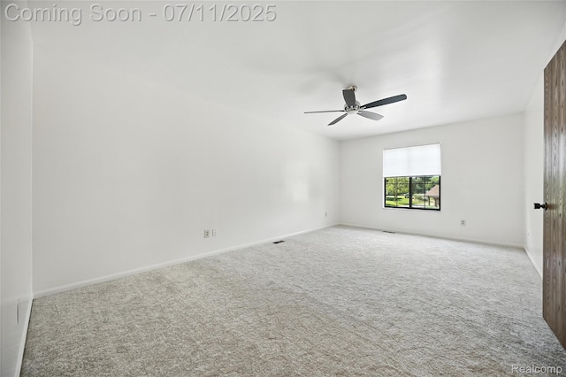 276 Meadow Bridge Dr, Rochester Hills, MI 48307 - spare room featuring carpet and a ceiling fan