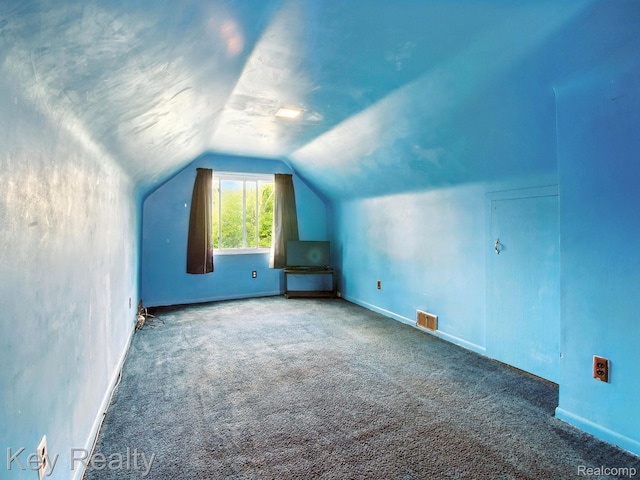 1225 S Annabelle St, Detroit, MI 48217 - bonus room with vaulted ceiling and carpet floors