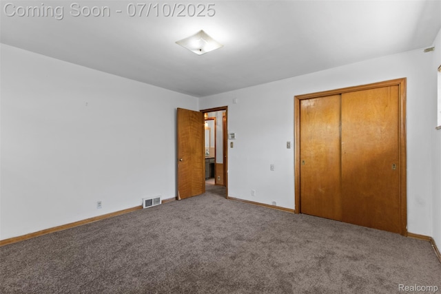 24280 Moritz St, Oak Park, MI 48237 - unfurnished bedroom with carpet and a closet