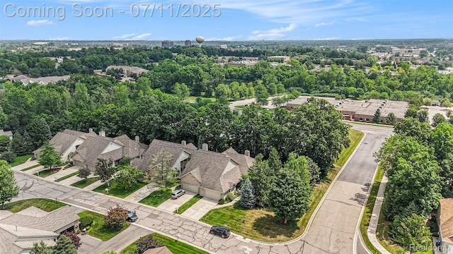 3787 Santa Fe Trl, Ann Arbor, MI 48108 - drone / aerial view