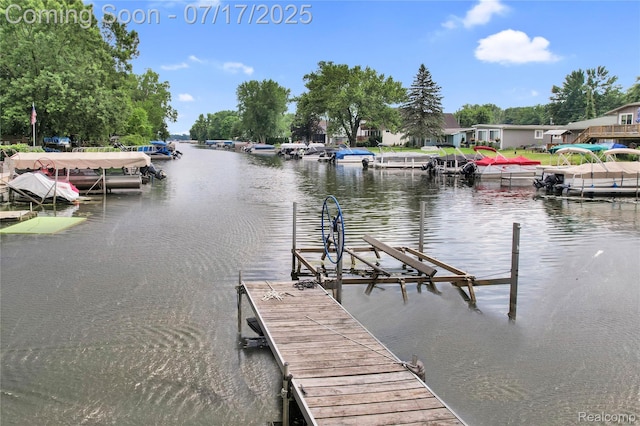 1890 Darwin Rd, Pinckney, MI 48169 - dock area with a water view