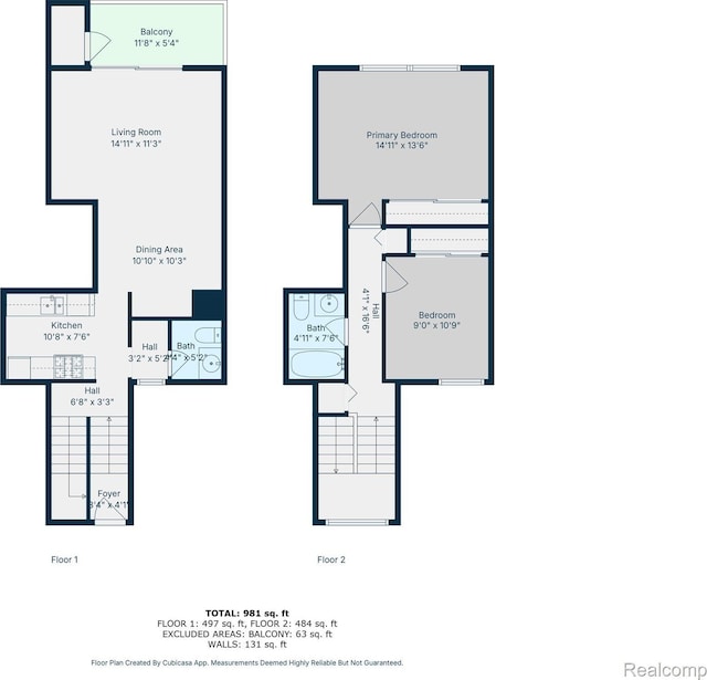 9671 Harbour Cove Ct, Ypsilanti, MI 48197 - view of home floor plan