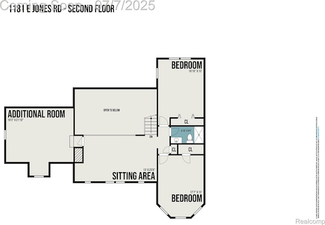 1090 E Jones Rd, Howell, MI 48855 - view of property floor plan