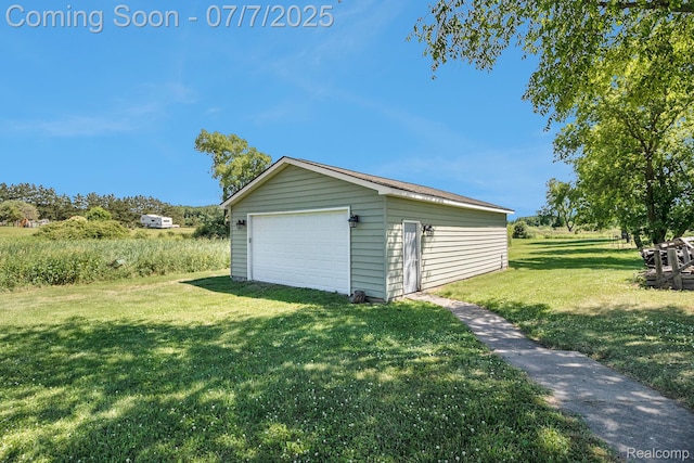 1090 E Jones Rd, Howell, MI 48855 - view of detached garage