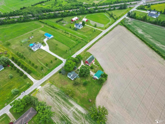 7393 Newport S Rd, Newport, MI 48166 - overview of rural landscape featuring large plots for crops