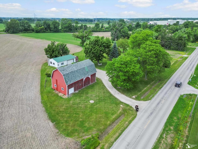 7393 Newport S Rd, Newport, MI 48166 - bird's eye view of a tree filled landscape