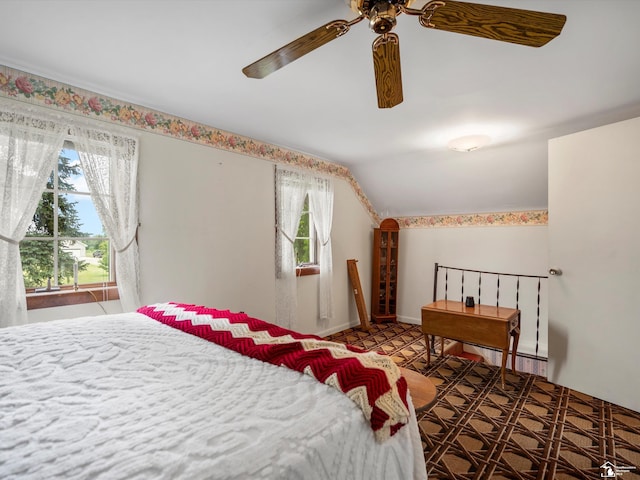 7393 Newport S Rd, Newport, MI 48166 - bedroom with a ceiling fan and baseboards