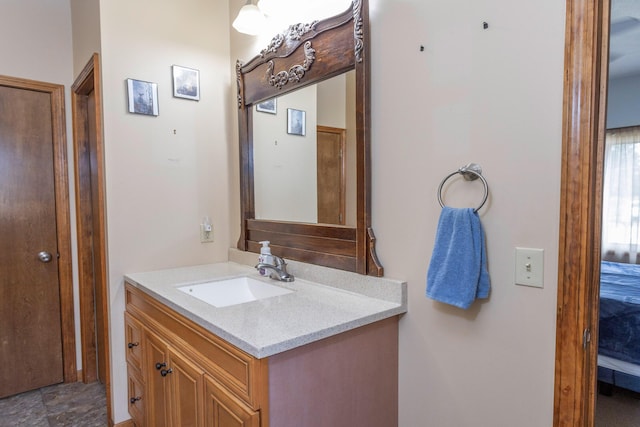 11105 Hahn Beach Dr, Evart, MI 49631 - bathroom featuring vanity