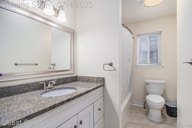 26441 Spicer St, Hazel Park, MI 48071 - bathroom with vanity and shower / bath combination with curtain