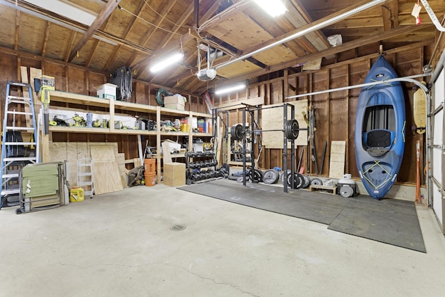 15178 154th Ave, Grand Haven, MI 49417 - garage featuring a garage door opener