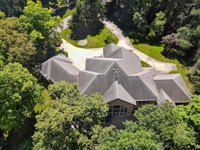 6076 Browns Lake Rd, Jackson, MI 49203 - aerial view of property and surrounding area