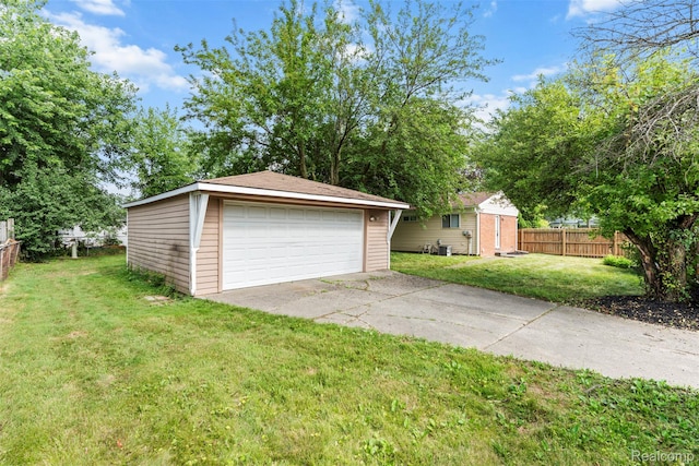 42078 Arthur St, Belleville, MI 48111 - view of detached garage