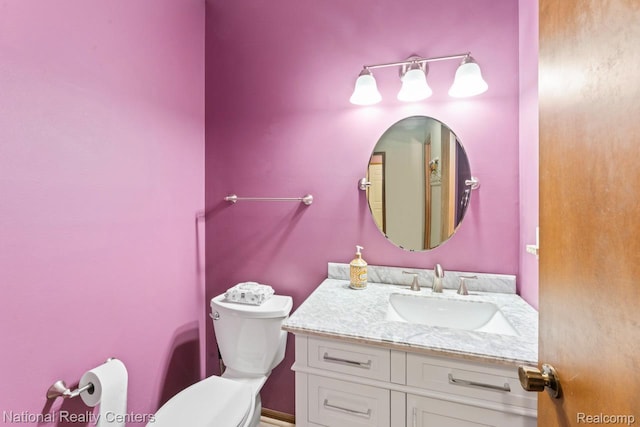 7500 Deerhill Dr, Clarkston, MI 48346 - bathroom with toilet and vanity