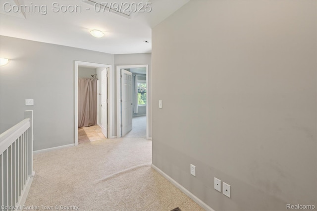 4577 Oaklawn Dr, Pinckney, MI 48169 - corridor featuring carpet and baseboards